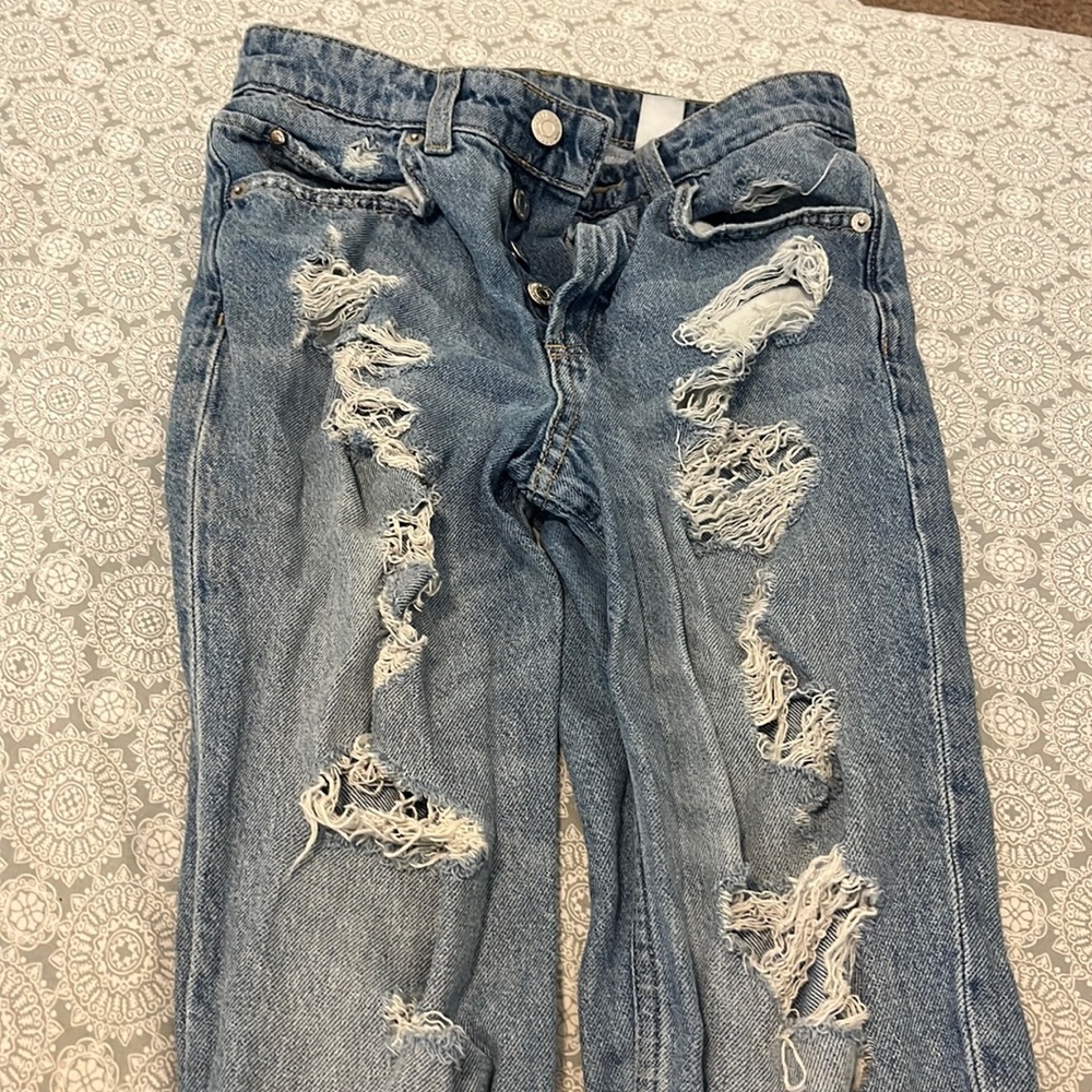 Low waist boyfriend jeans